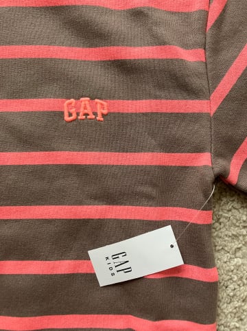 GAP Sweatshirt in Pink/ Braun