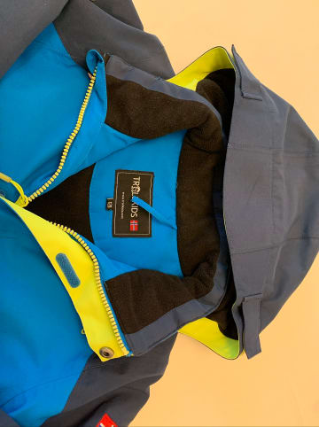 Trollkids Ski-/ Snowboardjacke "Holmenkollen Pro" in Blau/ Dunkelblau