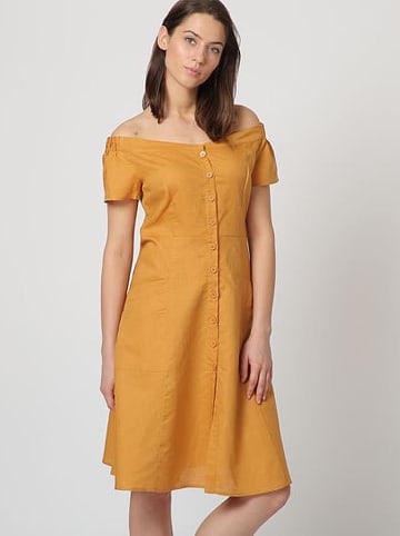 William de Faye Kleid in Orange