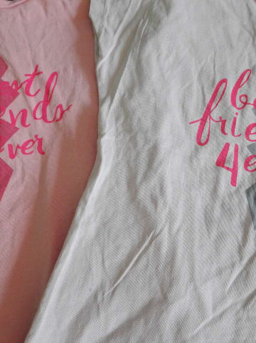 Hummel 2er-Set: Shirts "Friends" in Rosa/ Rosé