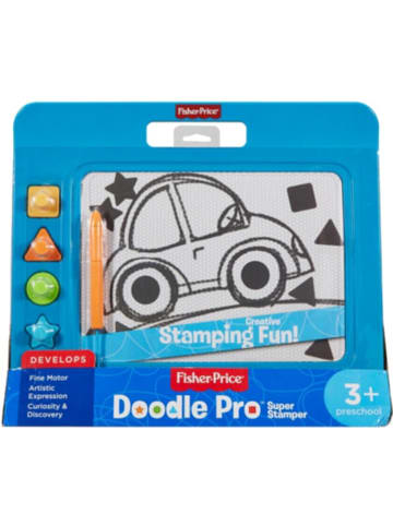 Mattel Fisher-Price Doodle Pro Stempel-Spaß (blau), Zaubertafel, magnetische...