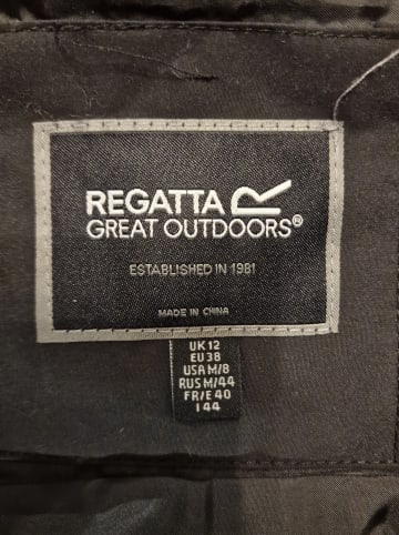 Regatta Parka in Schwarz