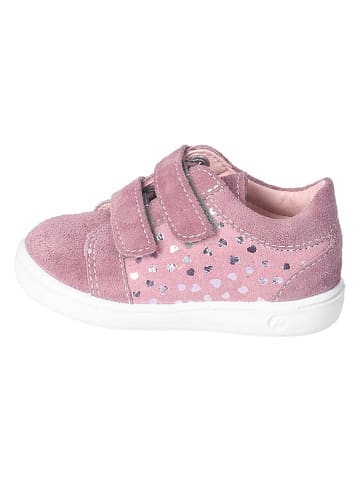 PEPINO Leder-Sneakers "Nadja" in Rosa