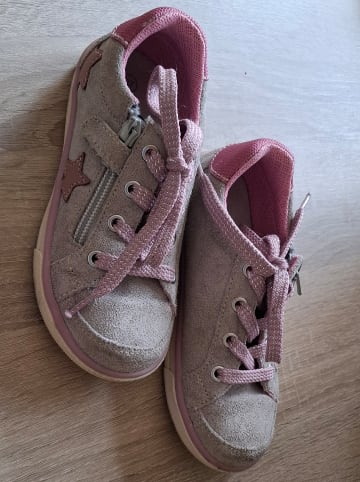 lamino Leder-Sneakers in Grau