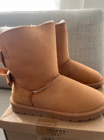 ISLAND BOOT Winterboots "Bowie" in Hellbraun