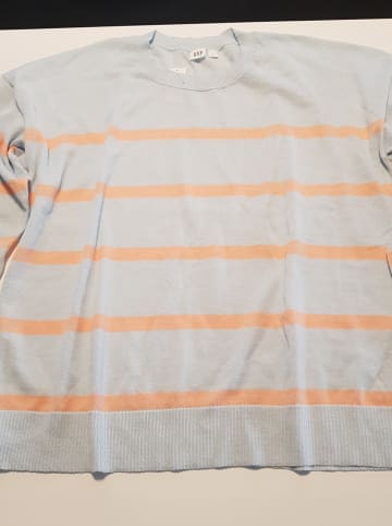 GAP Longsleeve in Grau/ Orange