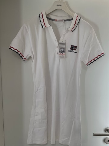 Geographical Norway Polokleid "Jamaela" in Weiß