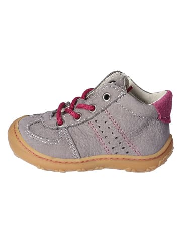 PEPINO Leder-Sneakers "Sami" in Grau/ Rosa