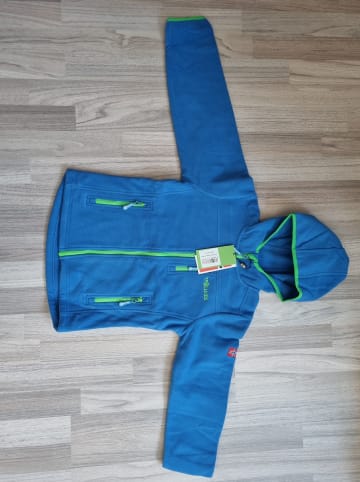 Trollkids Fleecejacke "Stavanger" in Blau/ Grün