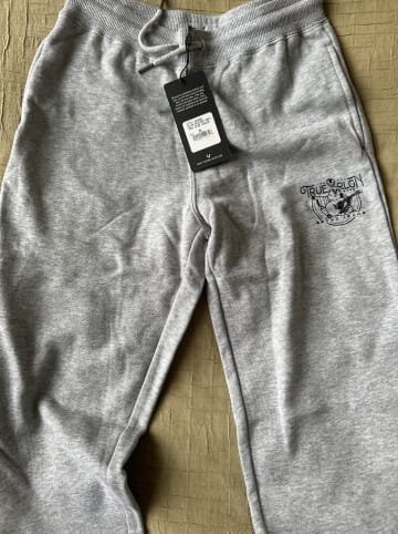 True Religion Sweathose "True Rlgn Jogger" in Hellgrau