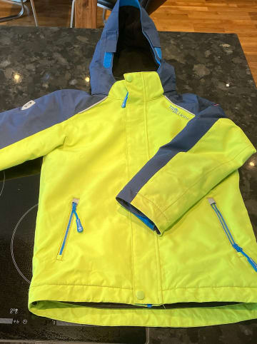 Trollkids Ski-/ Snowboardjacke "Holmenkollen Pro" in Gelb/ Dunkelblau