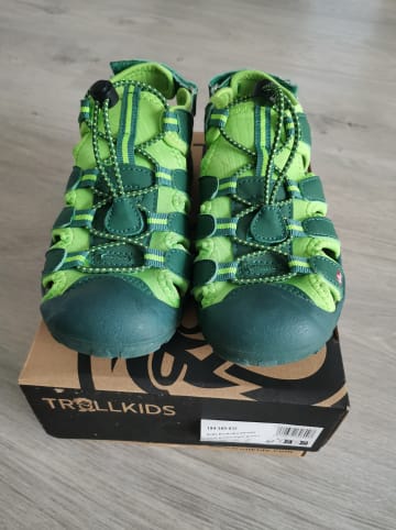 Trollkids Halbsandalen "Kvalvika" in Grün