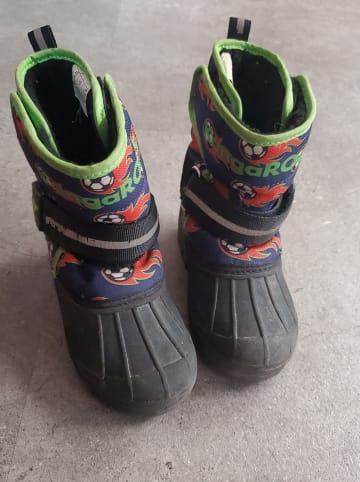 Kangaroos Stiefel "K-Shell II" in Schwarz/ Dunkelblau