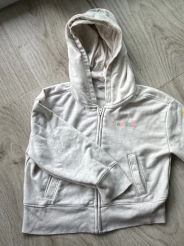 GAP Sweatjacke in Creme