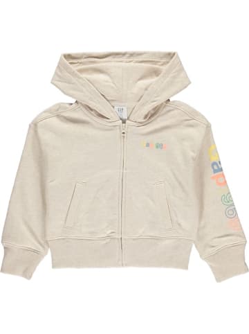 GAP Sweatjacke in Creme