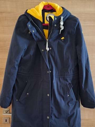 Schmuddelwedda Parka in Dunkelblau