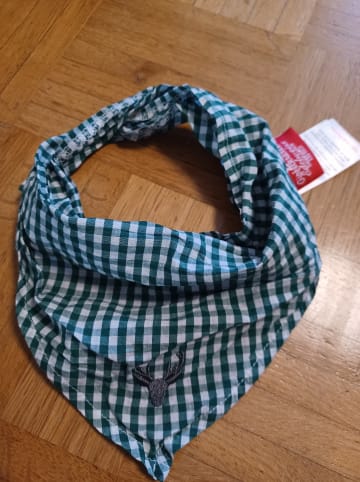 Bondi Halstuch "Hirsch" in Grün - (L)60 x (B)26 cm
