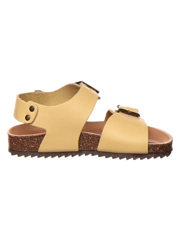 El Naturalista Leder-Sandalen in Gelb