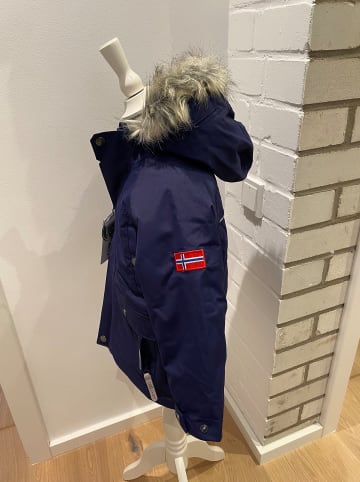 Trollkids Parka "Nordkapp" in Dunkelblau