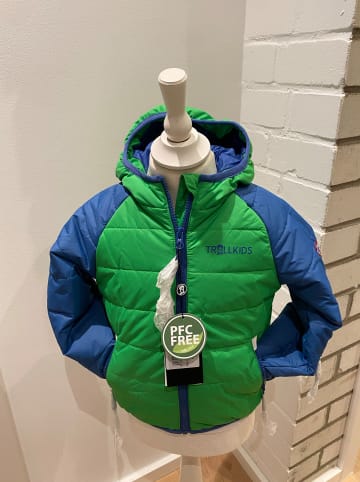 Trollkids Ski-/ Snowboardjacke "Hafjell XT" in Petrol/ Grün