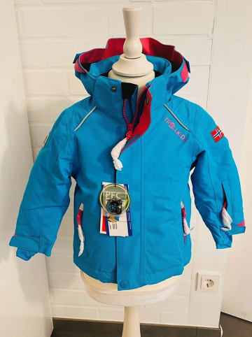 Trollkids Ski-/ Snowboardjacke "Holmenkollen Pro" in Türkis