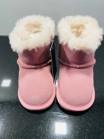 EMU Leder-Winterboots "Toddle" in Rosa