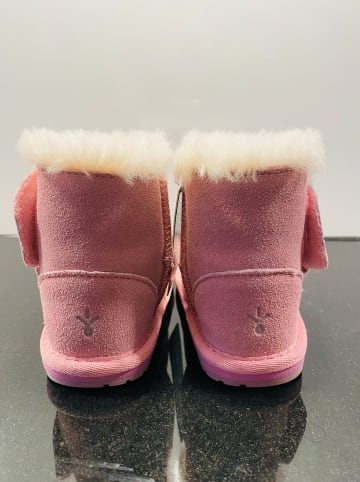 EMU Leder-Winterboots "Toddle" in Rosa