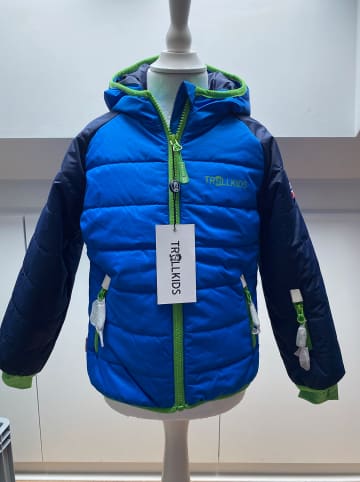 Trollkids Ski-/ Snowboardjacke "Hafjell XT" in Dunkelblau/ Blau