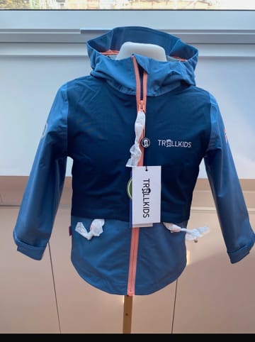 Trollkids Funktionsjacke "Gjende" in Blau/ Dunkelblau