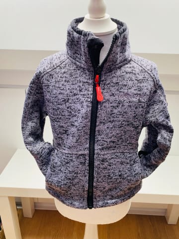 Trollkids Fleecejacke "Jondalen" in Lila/ Schwarz