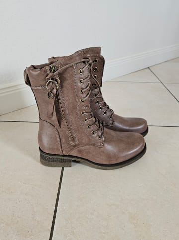 Foreverfolie Boots in Braun