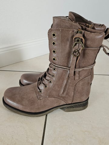 Foreverfolie Boots in Braun