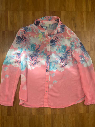 Yumi Bluse in Koralle/ Bunt