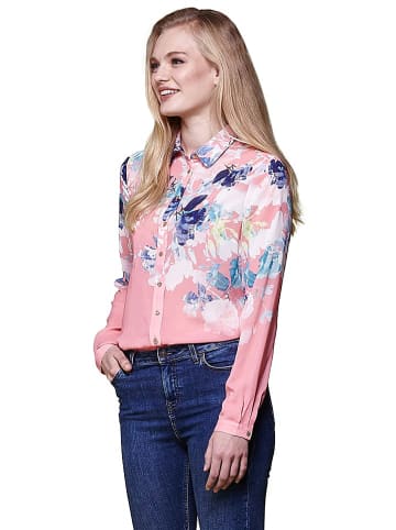 Yumi Bluse in Koralle/ Bunt
