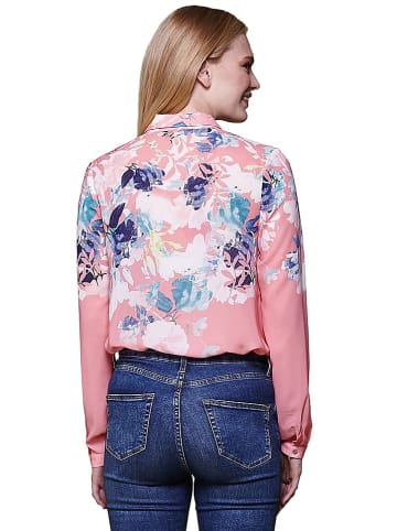 Yumi Bluse in Koralle/ Bunt