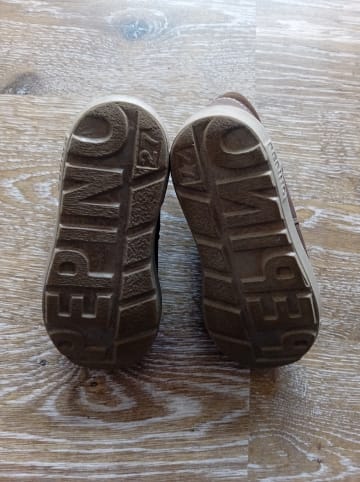 PEPINO Leder-Boots "Alec S" in Hellbraun