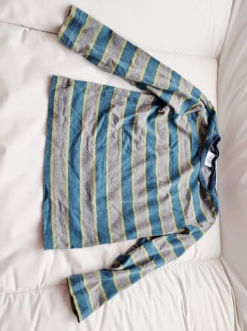 lamino 2er-Set: Longsleeves in Blau/ Grau