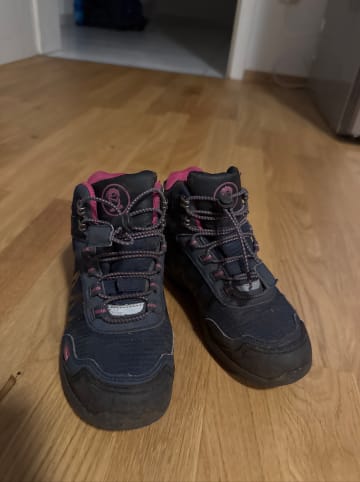 Trollkids Wanderboots "Trolltunga Hiker Mid" in Dunkelblau