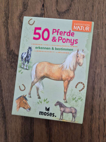 moses. Kartenset "50 Pferde & Ponys" - ab 6 Jahren
