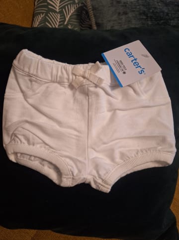 carter's Sweatshorts in Weiß