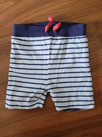 Lilly and Sid 2er-Set: Leggings in Weiß/ Dunkelblau