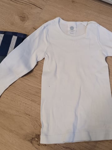 Sanetta 2er-Set: Longsleeves in Weiß