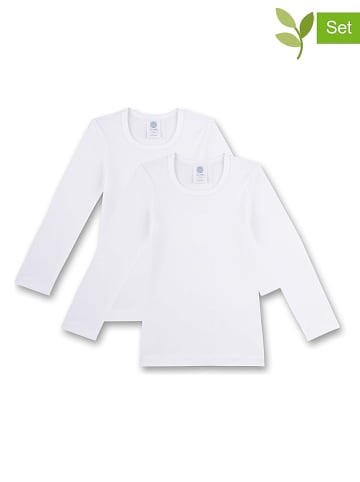 Sanetta 2er-Set: Longsleeves in Weiß