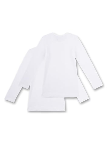 Sanetta 2er-Set: Longsleeves in Weiß
