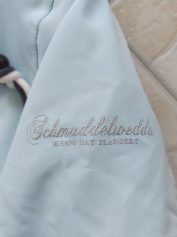 Schmuddelwedda Parka in Hellblau