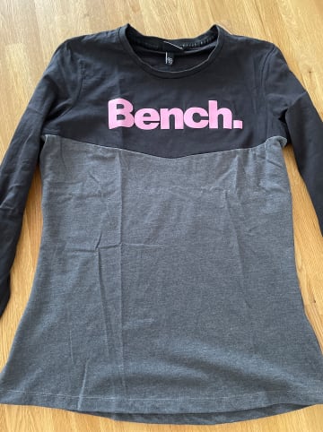 Bench Longsleeve "Erin" in Grau/ Schwarz