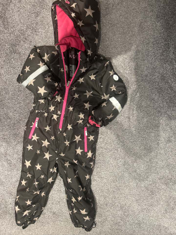 HULABALU Schneeanzug "X-Stars" in Schwarz