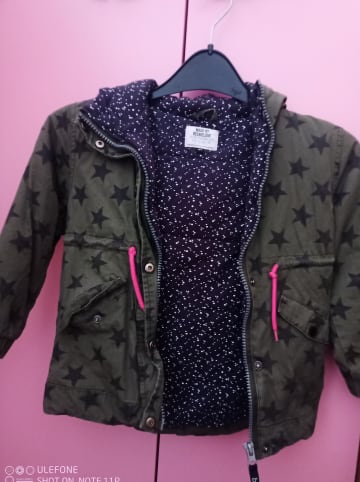 Beebielove Jacke in Oliv/ Anthrazit