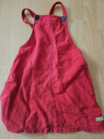 loud + proud Latzkleid in Rot