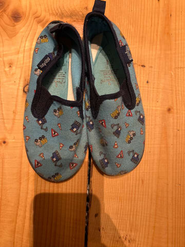 Playshoes Hausschuhe in Hellblau